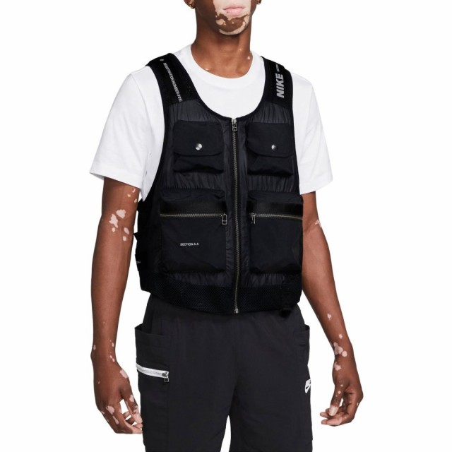 ナイキ Nike メンズ ベスト ジレ トップス City Made Woven Vest Black Black Whiteの通販はau Pay マーケット フェルマート