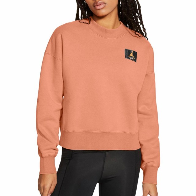 ナイキ Nike レディース スウェット トレーナー トップス Jordan Flight Fleece Sweatshirt Apricot Agateの通販はau Pay マーケット フェルマート