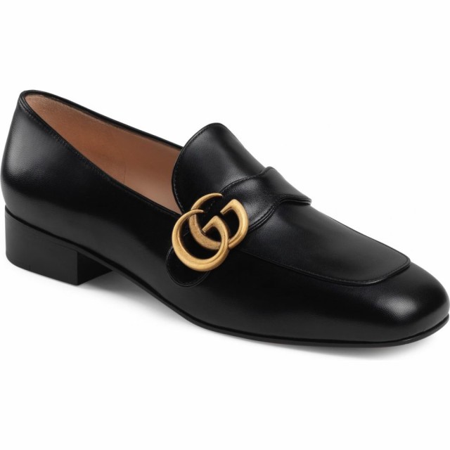 グッチ Gucci レディース ローファー オックスフォード シューズ 靴 Marmont Loafer Blackの通販はau Pay マーケット フェルマート