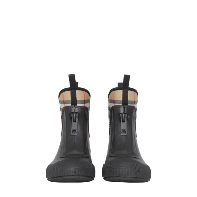flinton check waterproof rain boot