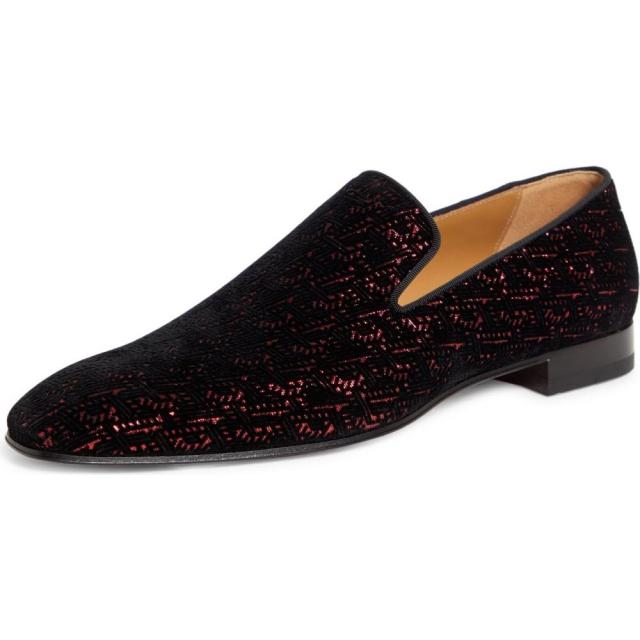 クリスチャン ルブタン Christian Louboutin メンズ ローファー シューズ 靴 Dandelion Metallic Venetian Loafer Blackの通販はau Pay マーケット フェルマート