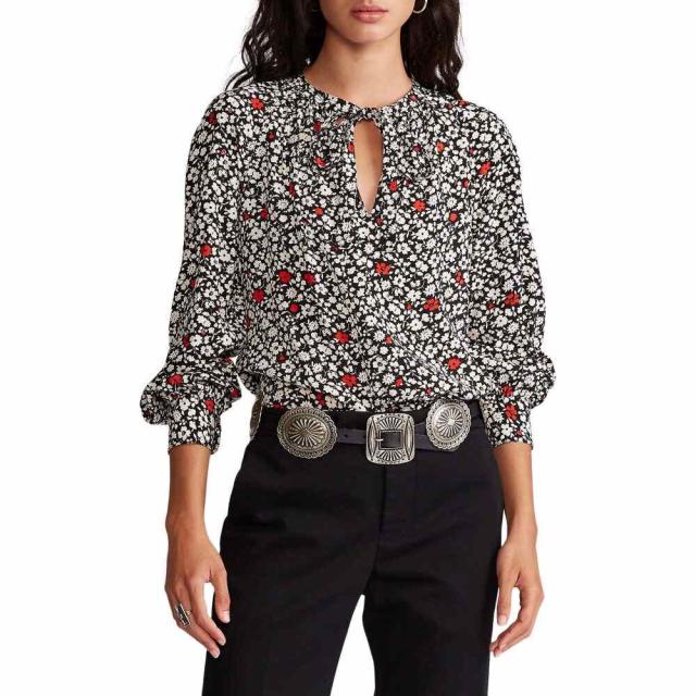 ralph lauren floral top