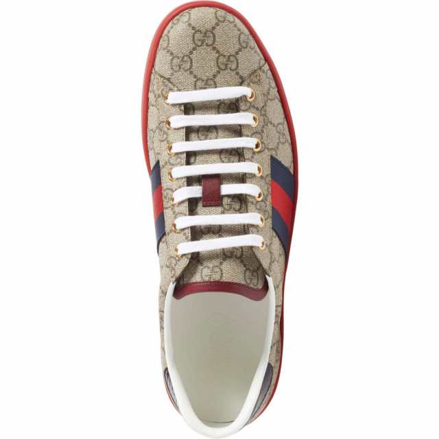 gucci new ace webbed low top sneaker