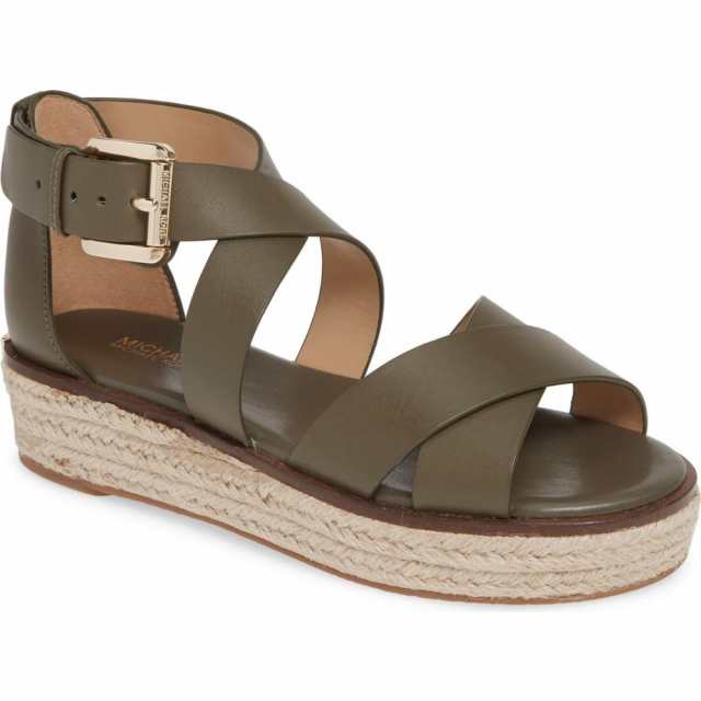 michael kors criss cross sandals