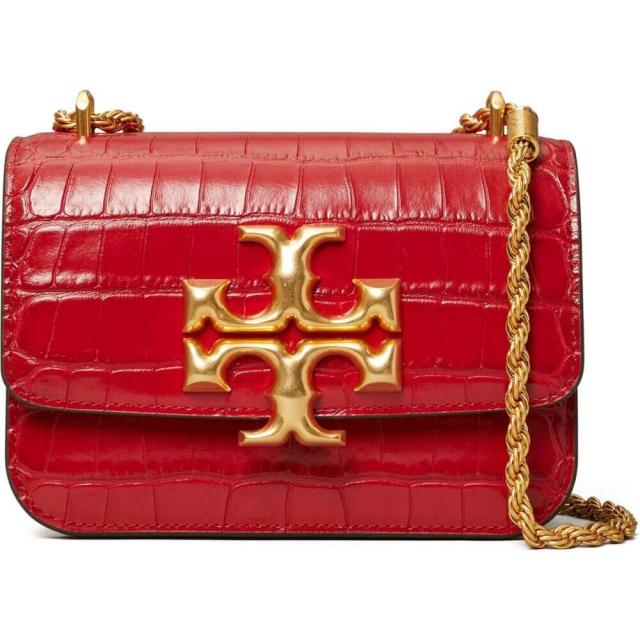 tory burch eleanor croc embossed