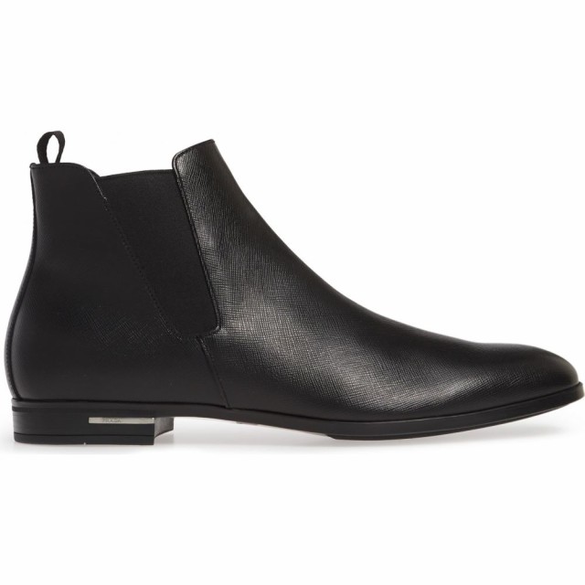 プラダ Prada メンズ ブーツ チェルシーブーツ シューズ 靴 Saffiano Leather Chelsea Boot Neroの通販はau Pay マーケット フェルマート