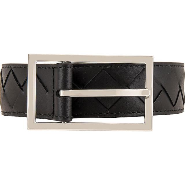 ボッテガ ヴェネタ Bottega Veneta メンズ ベルト Belt Black Silverの通販はau Pay マーケット フェルマート