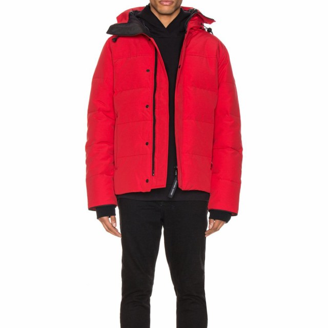 canada goose macmillan parka red