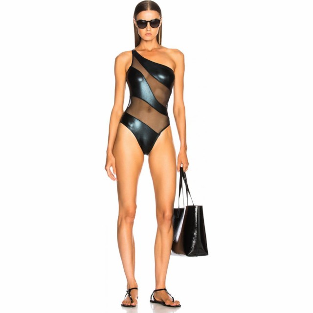 norma kamali snake mesh