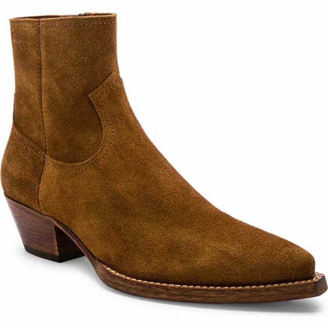 イヴ サンローラン Saint Laurent メンズ ブーツ シューズ 靴 Lukas 40 Zip Boot Hazelnutの通販はau Pay マーケット フェルマート