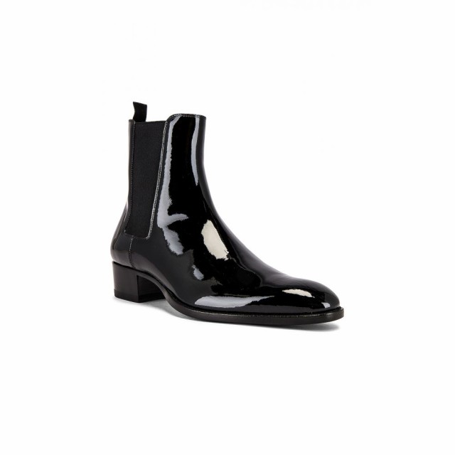 イヴ サンローラン Saint Laurent メンズ ブーツ シューズ 靴 Leather Boots Blackの通販はau Pay マーケット フェルマート