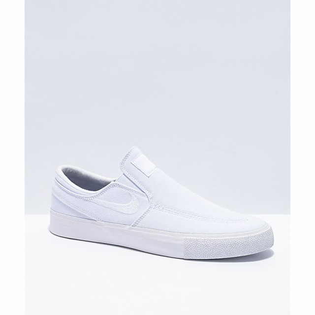 nike stefan janoski white canvas