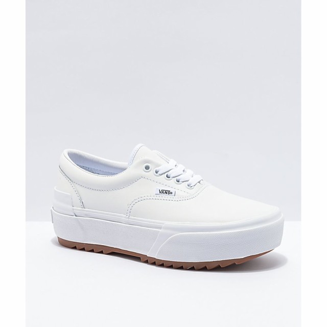 platform shoes white