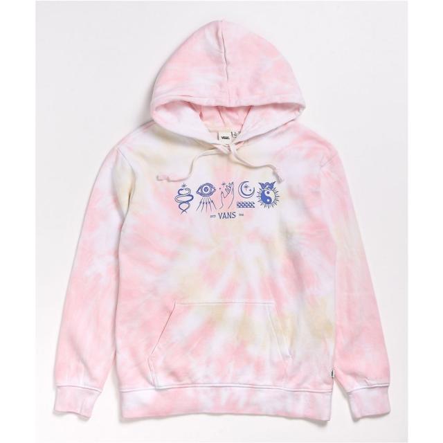 light pink vans hoodie