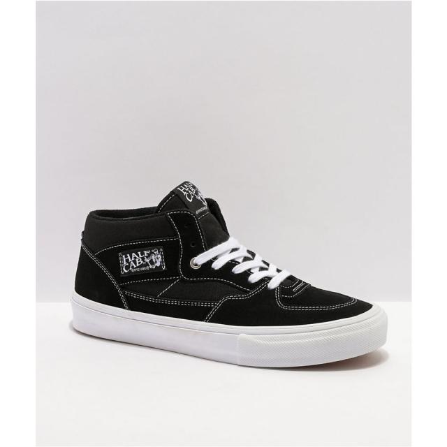ヴァンズ Vans レディース スケートボード シューズ 靴 Vans Skate Half Cab Black And White Skate Shoes Blackの通販はau Pay マーケット フェルマート
