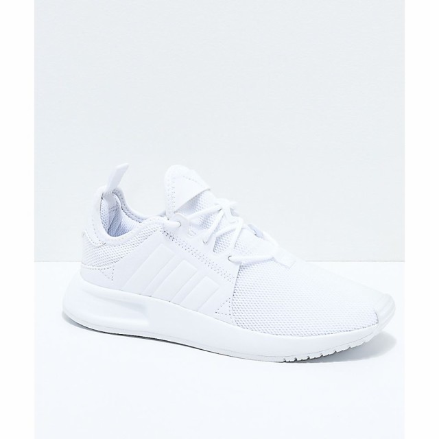 adidas xplorer all white shoes