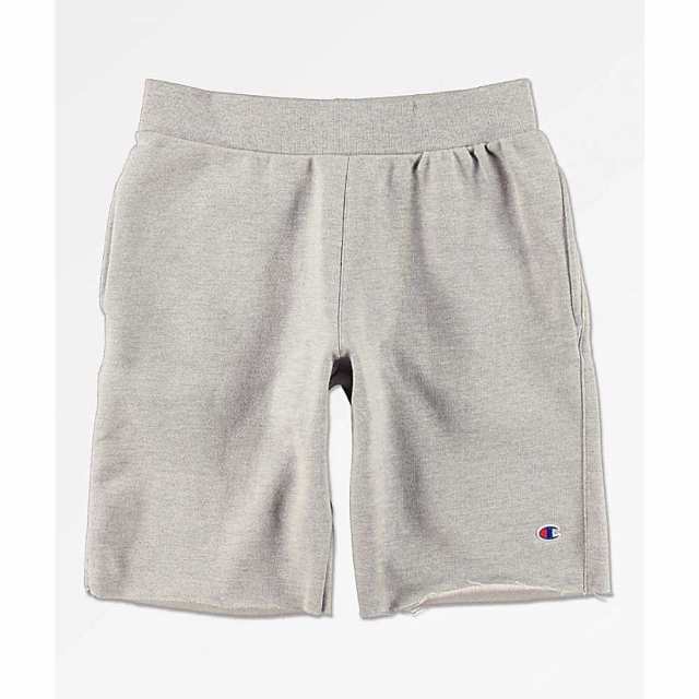 champion cut off sweat shorts