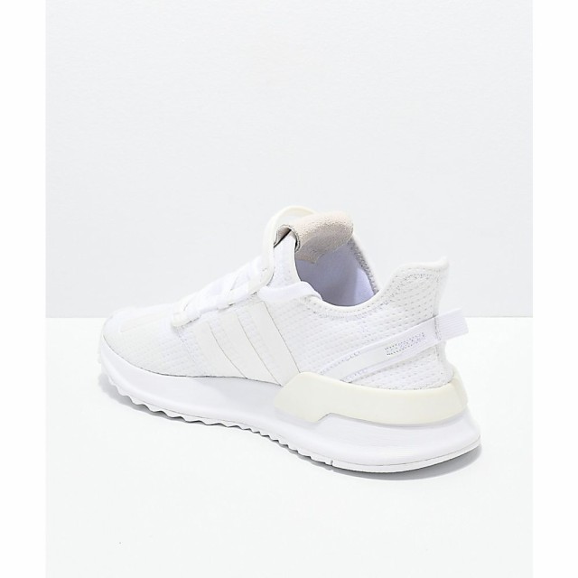 Adidas u path run white shoes Clearance