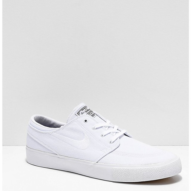 靴 Nike SB Janoski RM White Canvas 