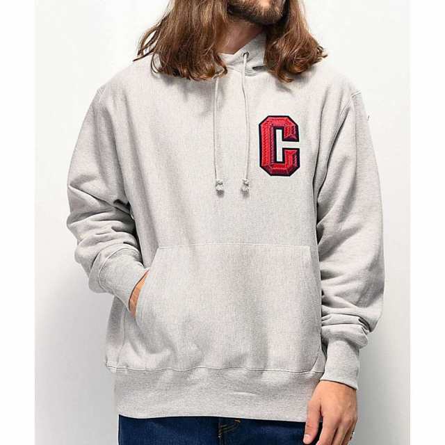 champion hoody grey