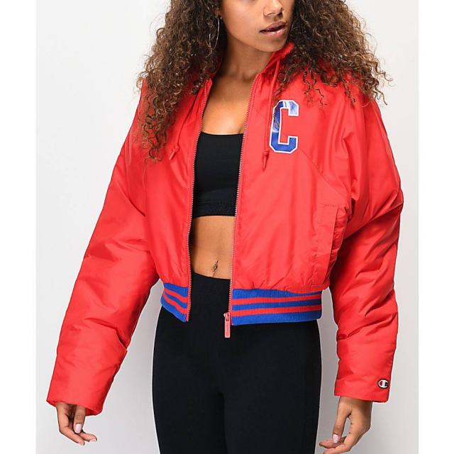 champion crop jacket