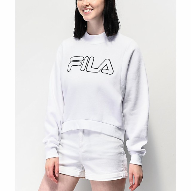 fila grey crew neck