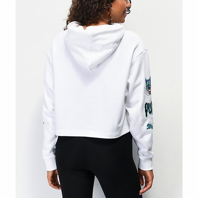 cropped hoodie puma