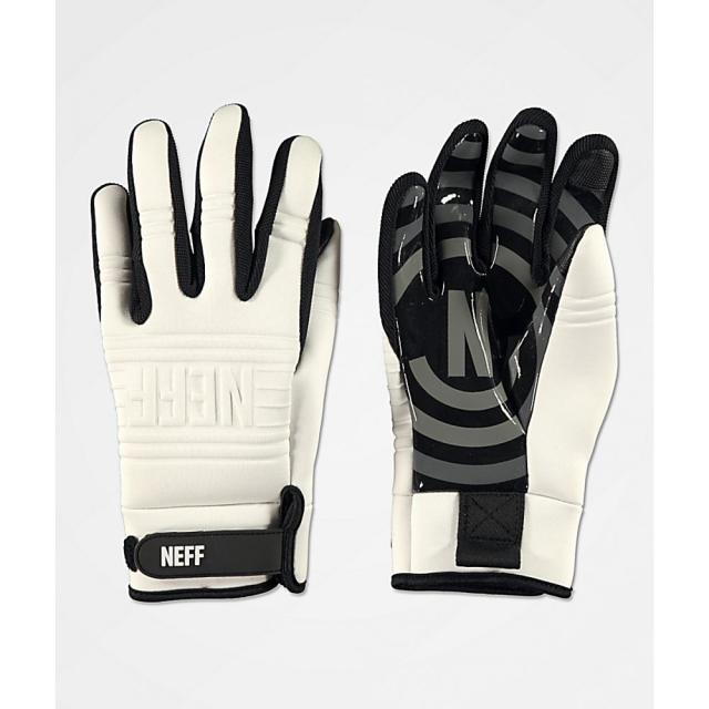 ネフ Neff メンズ スキー スノーボード グローブ Neff Daily White And Black Pipe Snowboard Gloves Whiteの通販はau Pay マーケット フェルマート