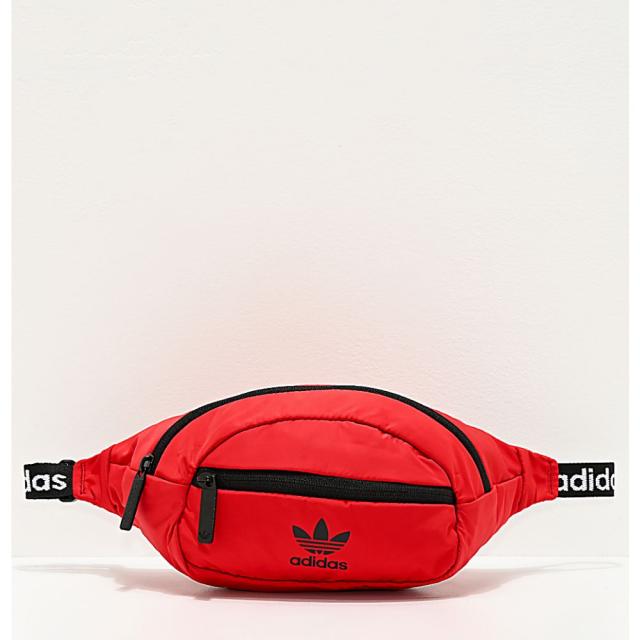 adidas fanny pack red