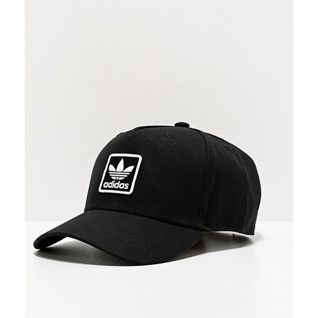 adidas trefoil hat black
