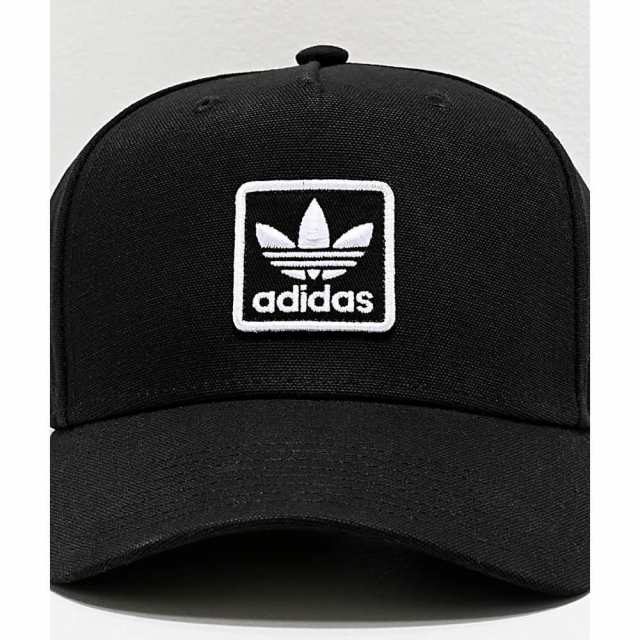 adidas black snapback hat