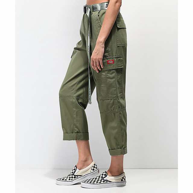 khaki green cargo shorts