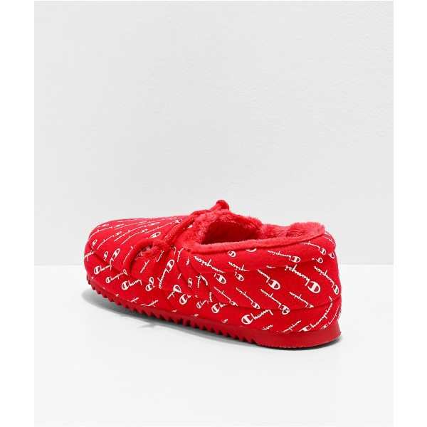 champion university script red slippers