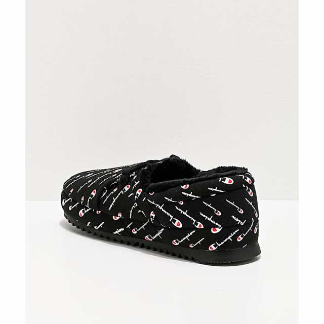 black champion slippers