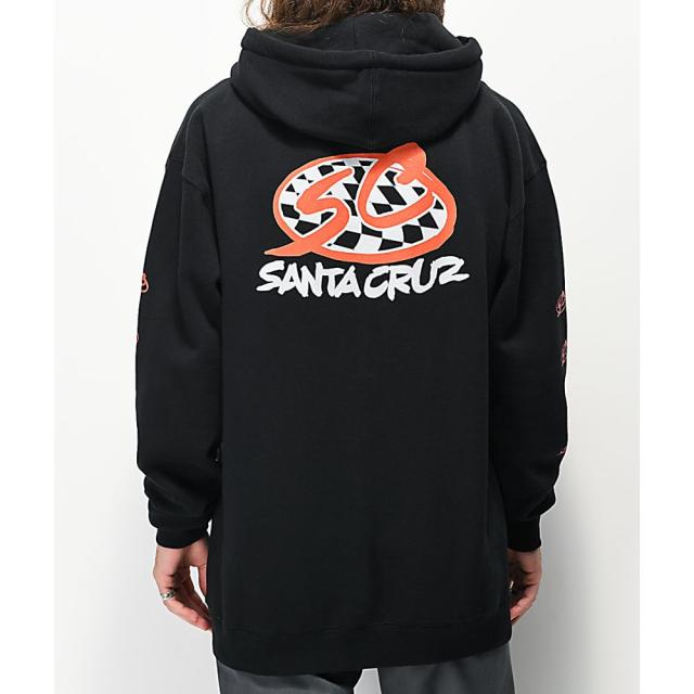 国内正規品 アメリカ取寄せ Santa Cruz Checker Pro Series パーカー 通販限定 Upik Ac Ug