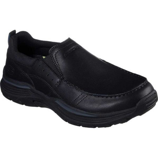 スケッチャーズ Skechers メンズ スリッポン フラット シューズ 靴 Relaxed Fit Expended Seveno Slip On Blackの通販はau Pay マーケット フェルマート