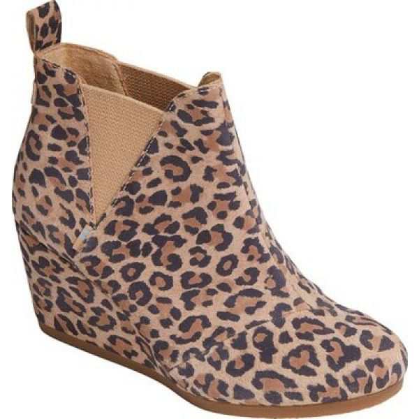 tan toms wedges