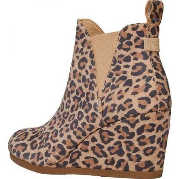 tan toms wedges