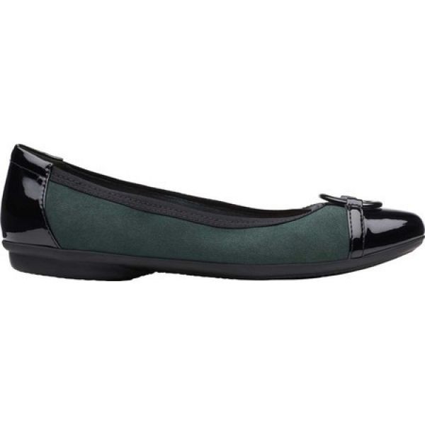 emerald green ballet flats