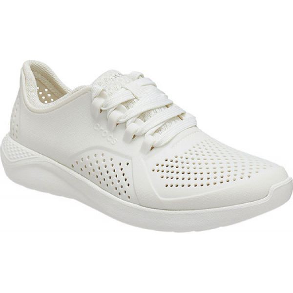 crocs literide white