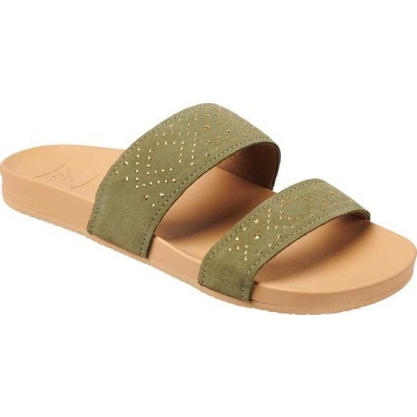 black slides with studs
