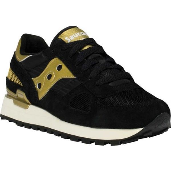 saucony shadow black gold