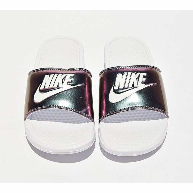 靴 benassi iridescent jdi slide sandal 