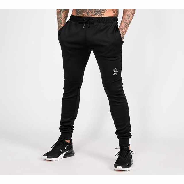 white slim fit joggers