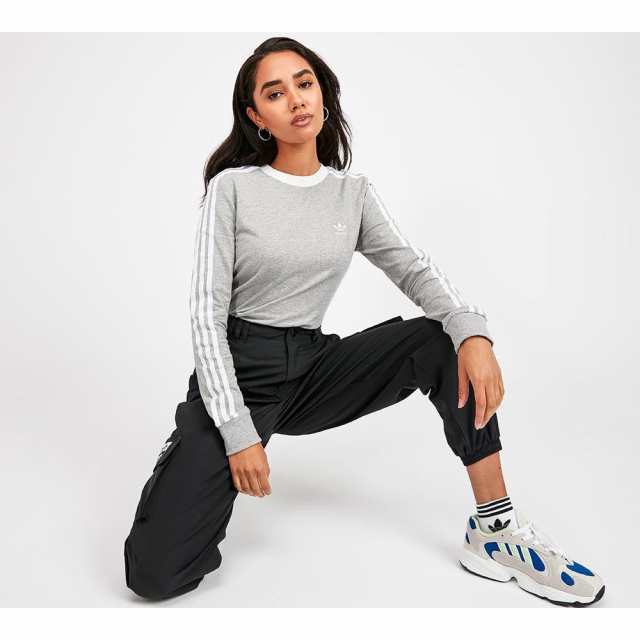 アディダス Adidas Originals レディース 長袖tシャツ トップス Three Stripe Long Sleeve T Shirtの通販はau Pay マーケット フェルマート