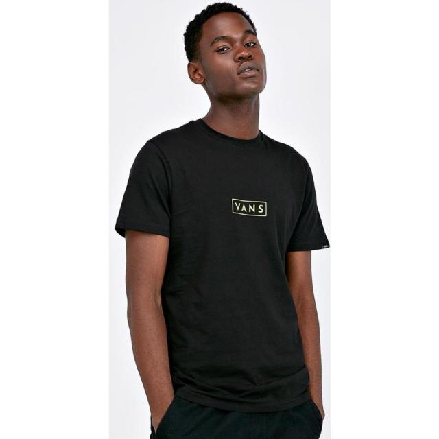 ヴァンズ Vans メンズ Tシャツ トップス Easy Box Logo T Shirt Black Sharp Greenの通販はau Pay マーケット フェルマート