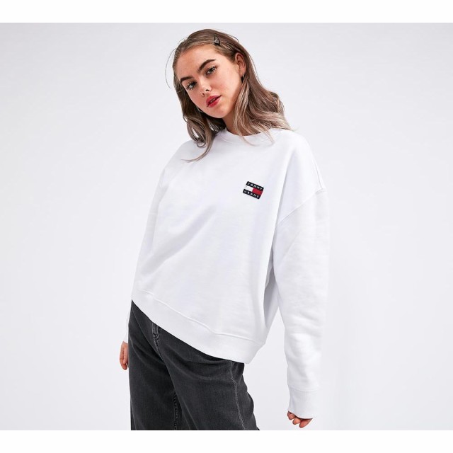 tommy jeans relaxed fit sweatshirt