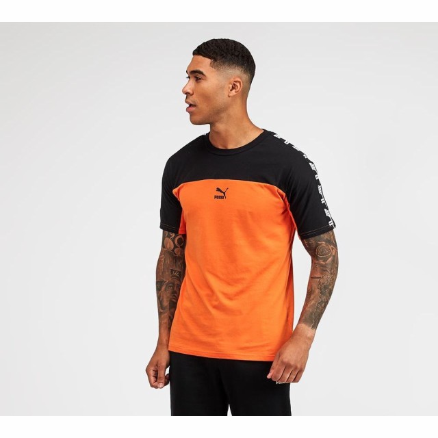 puma orange t shirt