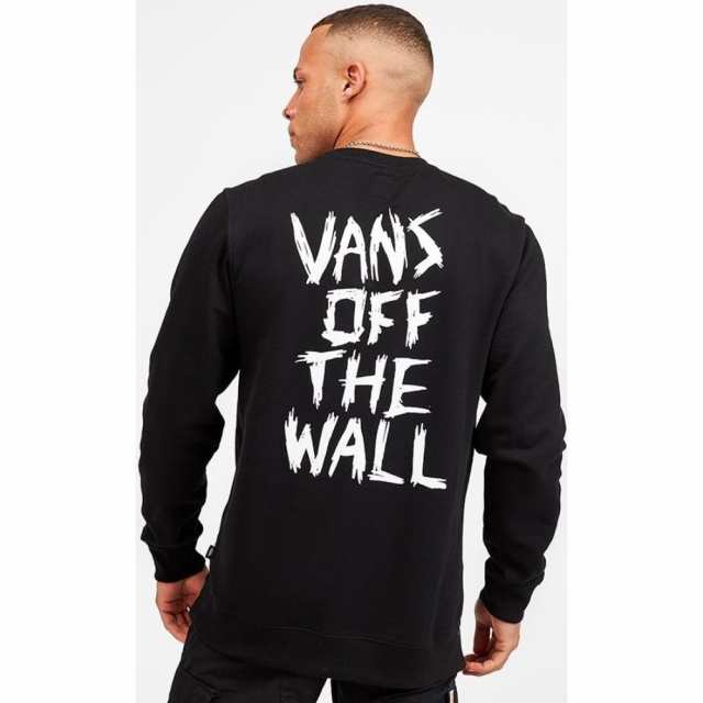 ヴァンズ Vans メンズ スウェット トレーナー トップス Scratched Sweatshirt Black Whiteの通販はau Pay マーケット フェルマート