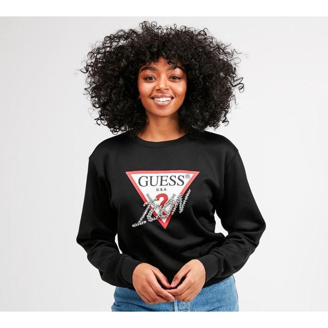 21a W新作 送料無料 Guess ゲス トップス レディース スウェット トレーナー ゲス Guess レディース Dye Tye Pink Sweatshirt Mirtella トップス スウェット トレーナー トップス Solvestudentdebt Com